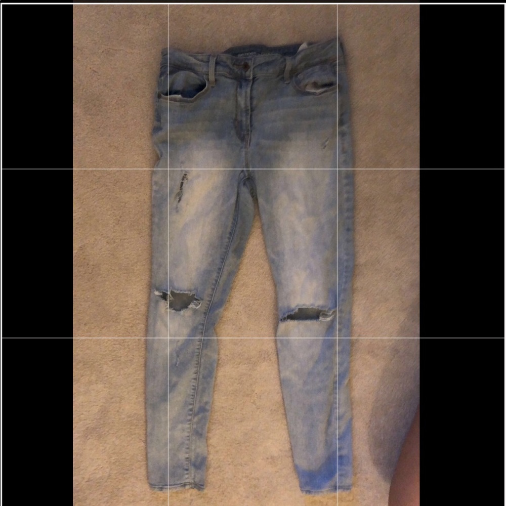 Old Navy Rockstar Jeans- size 8
